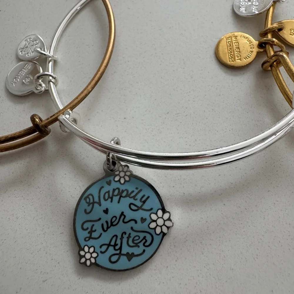 Alex & Ani Gold and Silver Charm Bracelets